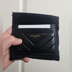 Saint Laurent Black Card Case